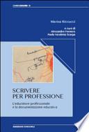 Scrivere per professione. L'educatore professionale e la documentazione educativa