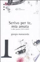 Scrivo per te, mia amata