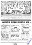 Scuola italiana moderna periodico settimanale di pedagogia, didattica e leteratura