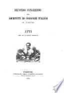 Secondo Congresso degli Architetti ed Ingegneri Italiani in Firenze