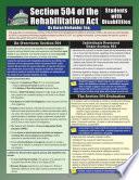 Section 504 of the Rehabilitation Act: Students with Disabilities