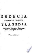 Sedecia, ultimo re di Giuda