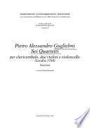 Sei quartetti per clavicembalo, due violini e violoncello