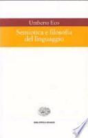 Semiotica e filosofia del linguaggio