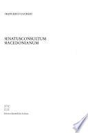Senatusconsultum Macedonianum