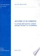 Sentire cum Christo