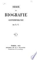 Serie di biografie contemporanee