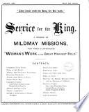 Service for the King. No.1 - July 1907