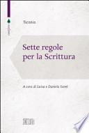 Sette regole per la scrittura
