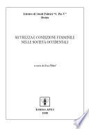 Sicurezza e condizione femminile nelle società occidentali