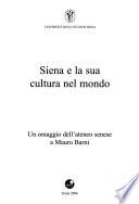 Siena e la sua cultura nel mondo