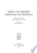 Siena, le origini