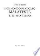 Sigismondo Pandolfo Malatesta e il suo tempo