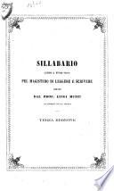 Sillabario secondo il metodo fonico pel magistero di leggere e scrivere ideato dal prof. Luigi Muzzi accademico della Crusca