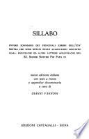 Sillabo
