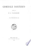 “Il” Giornale dantesco