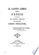 “Il” Santo Libro della Genesi, difeso da' nuovi assalti de' moderni liberi pensatori
