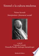 Simmel e la cultura moderna