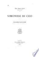 Simonide di Ceo