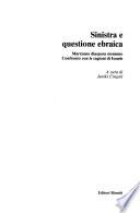 Sinistra e questione ebraica