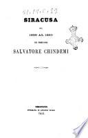 Siracusa dal 1826 al 1860