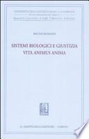 Sistemi biologici e giustizia
