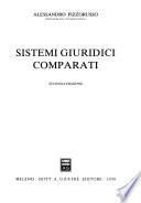 Sistemi giuridici comparati