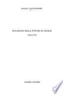 Situazioni della pittura in Sicilia, 1940-1970