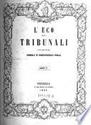 “L'” eco dei tribunali
