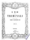 “L'” eco dei tribunali