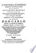 “L'”Odissea D'Omero
