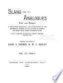 Slang and Its Analogues Past and Present: Stra. to Z