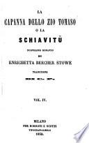 “La” capanna dello zio Tomaso o la schiavitù