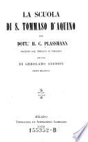 “La” scuola di S. Tommaso d'Aquino