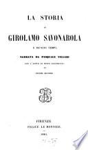“La” storia di Girolamo Savonarola e de'suoi tempi