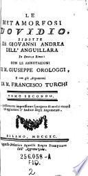 “Le” Metamorfosi d'Ovidio