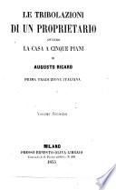 “Le” tribolazioni di un proprietario, ovvero la casa a cinque piani