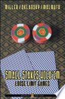 Small stakes no-limit hold'em