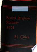 Social Register, Summer