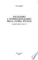 Socialismo e internazionalismo nella storia d'Italia