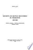Società di mutuo soccorso in Piemonte, 1850-1880