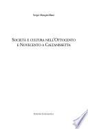 Società e cultura nell'Ottocento e Novecento a Caltanissetta