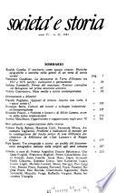 Società e storia