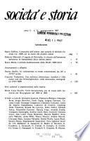Società e storia