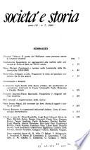 Società e storia