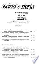 Società e storia