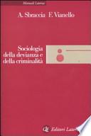 Sociologia della devianza e della criminalità
