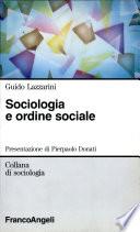 Sociologia e ordine sociale
