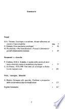 Sociologia e ricerca sociale