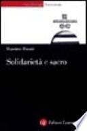 Solidarietà e sacro